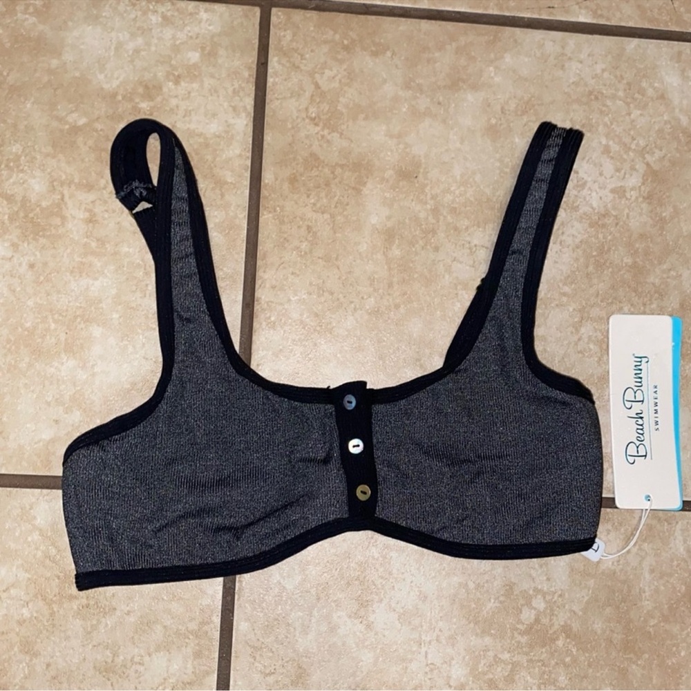 Beach Bunny Swimwear Women's Heather Gray Presley